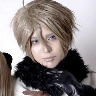 APH Axis Powers Hetalia belarus Nataliya cosplay Turn sex male version red short Anime wigs
