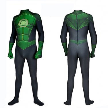 DC'S Green Lantern Combat gear armor cosplay Comic-Con zentai bodysuit Costume