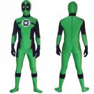 Marvel's deadpool green  model cosplay Halloween party Comic-Con zentai bodysuit Costume