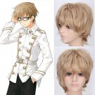 Fate Series Apocrypha Caules Forvedge cosplay Comic-Con Party deep brown long Anime wigs
