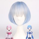 Re:Zero − Starting Life in Another World rem childhood cosplay Comic-Con Party blue Anime wigs