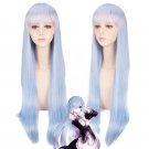 Re:Zero − Starting Life in Another World rem cosplay Comic-Con Party blue long straight Anime wigs
