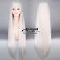 Re:Zero − Starting Life in Another World Emilia cosplay Comic-Con Party gray long Anime wigs