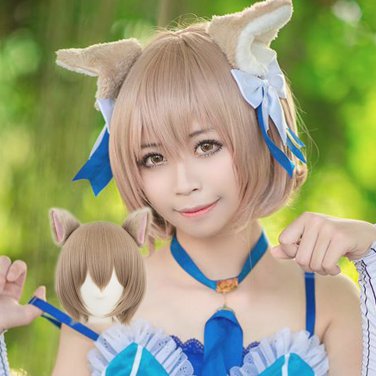 Re:Zero &acirc;�� Starting Life in Another World Felix&Acirc;&nbsp;Argyle cosplay Comic-Con Party flaxen Anime wig