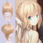Fate/Grand Order Arturia saber cosplay Comic-Con Party blond big Knot bun Anime wigs