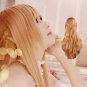 Sword Art Online Yuuki Asuna cosplay Comic-Con Party brown braids modelling Anime wigs