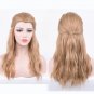 Marvel's Thor Odinson cosplay Comic-Con Party flaxen ponytail Slicked-back modelling wigs