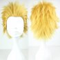 "Fate" series Gilgamesh cosplay Halloween Comic-Con Party golden Slicked-back hair Anime wigs