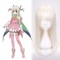 "Fate" series Illyasviel von Einzbern cosplay Comic-Con Party Pale gold Straight Anime wigs