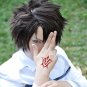 FGO Male leading role Ritsuka Fujimaru cosplay Comic-Con Party short black Anime wigs