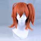 FGO Female leading role Ritsuka Fujimaru cosplay Comic-Con Party orange ponytail Anime wigs