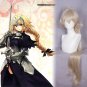 "Fate" series dark Alter Jeanne d'Arc cosplay Halloween Comic-Con Party long Anime wigs