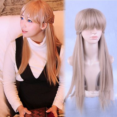 Blood Blockade Battlefront Michael Watch cosplay Comic-Con Party flaxen long wigs