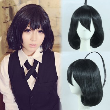 Blood Blockade Battlefront Chain Sumeragi cosplay Comic-Con Party black wigs