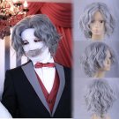Blood Blockade Battlefront Gilbert F. Alstein cosplay Comic-Con Party gray centre parting short wigs