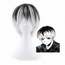 Tokyo Ghoul Ken Kaneki cosplay Comic-Con Party white and black short wigs