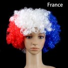 France flag color's Sports games The World Cup The parade carnival  celebrate Party  fans wigs