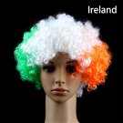 Ireland color's Sports games The World Cup The parade carnival  celebrate Party  fans wigs