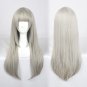Rozen Maiden Suigintou cosplay gray long straight Comic-Con Party wigs