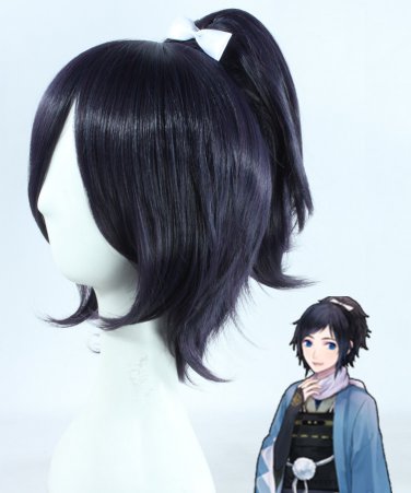 Touken Ranbu Online game yamatonokami yasusada cosplay Comic-Con Party Anime wigs