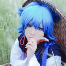 Touken Ranbu Online game Sayosamonji cosplay blue twin tails Comic-Con Party Anime wigs