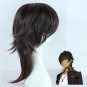 Touken Ranbu Online game Ookurikara cospla yparty black Gradient Color short Anime wigs