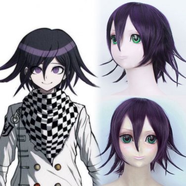New Danganronpa V3 &ccedil;��&eacute;&brvbar;&not; &aring;&deg;�&aring;�� ouma kokichi cosplay  Comic-Con Party Anime wigs