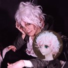 New Danganronpa V3 Nagito Komaeda cosplay  Comic-Con Party Anime wigs