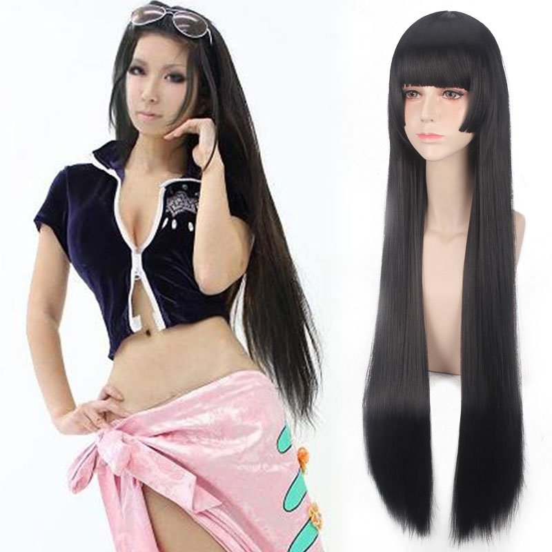 ONE PIECE Nico Robin Cosplay Wig Comic Con Party Long Ancient Japan Anime Wigs