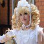 Black Butler Elizabeth Midford cosplay wig Comic-Con Party blond curly pigtails Anime wigs