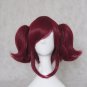 Black Butler Mey-Rin Maylene cosplay wig Comic-Con Party red pigtails Anime wigs