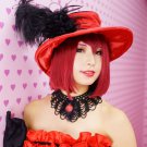 Black Butle Madame Red Angelina cosplay wig Comic-Con Party red short bob Anime wigs
