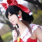 Touhou Project åšéº— 霊夢 Reimu Hakurei cosplay wig Comic-Con Party blue short Anime wigs