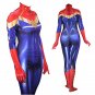 women's Ms. Marvel Binary Power cartoon cosplay suit Halloween Comic-Con party zentai Costume
