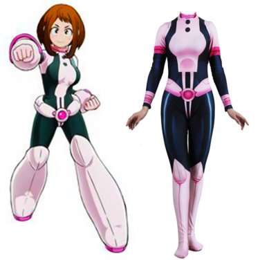 My Hero Academia Ochako Uraraka Combat gear armor cosplay Comic-Con zentai bodysuit Costume