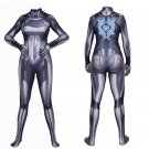 METROID Samus Aran sexy lovely Cosplay gray zentai bodysuit Fancy dress party Hallowmas Costume