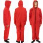 La casa de papel Salvador Dali cosplay suit red Velcro suits and masks Halloween Party Costume