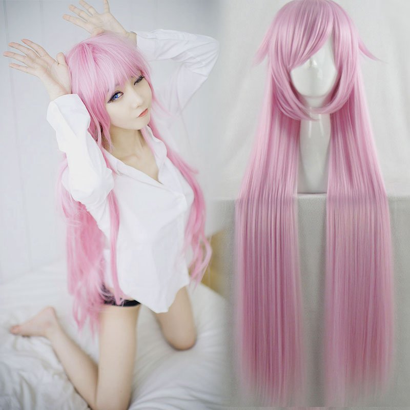 K (anime) cat NEKO cosplay wig pink straight Comic-Con Halloween Party Anim...