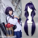 Kantai Collection 大鲸 Taigei cosplay wig purplel Halloween Comic-Con Party Anime wigs