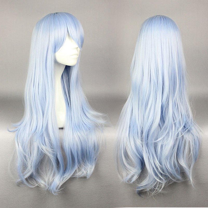 Kantai Collection 响 Hibiki Cosplay Wig Light Blue Halloween Comic-Con ...