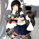 Kantai Collection 吹雪 Fubuki cosplay wig black ponytail Halloween Comic-Con Party Anime wigs