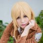 Attack on Titan Levi Ackerman cosplay wigs black short side parting Comic-Con Party Anime wig