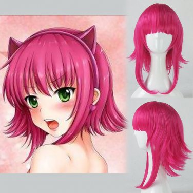 LOL the Dark Child Annie cosplay wig pink short Halloween Comic-Con Party Anime wigs