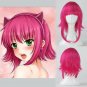 LOL the Dark Child Annie cosplay wig pink short Halloween Comic-Con Party Anime wigs