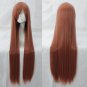 Steins;Gate Makise Kurisu cosplay wig Party brown long straight hair anime wigs