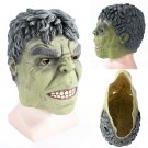 Marve's Superhero Robert Bruce Banner Hulk cosplay latex Adult Mask Halloween Party acting mask