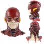 DC's SuperheroThe Flash cosplay latex Adult Mask with a little chest Halloween Party acting mask