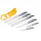 Forever Sharp Platinum Series 8 Pc Surgical Stainless Steel Knives brand new