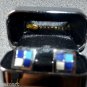 Cufflink Modern Design  Square Metalic blue white  Color Fratello  BRAND NEW