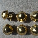 BEAUTIFUL SOLD BRASS KNOB VERY SHINY FOR CABINETS OR DRAWER BRAND NEW SET OF 6